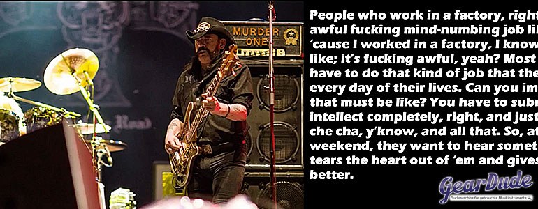 Beste Lemmy Zitate