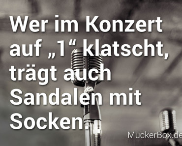 Falsch klatschen auf 1 und 3