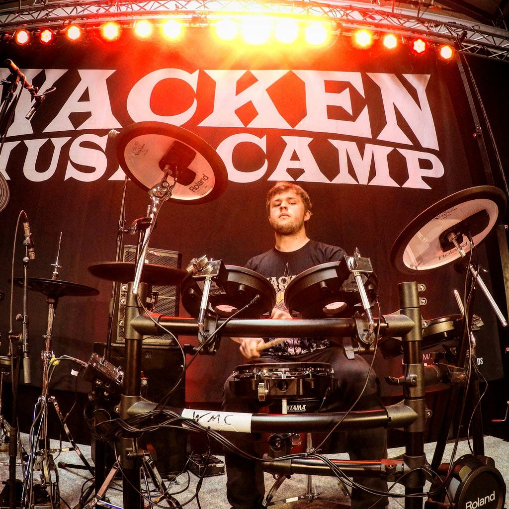 Hau voll rein beim Wacken Music Camp - Foto by WackenMusicCamp